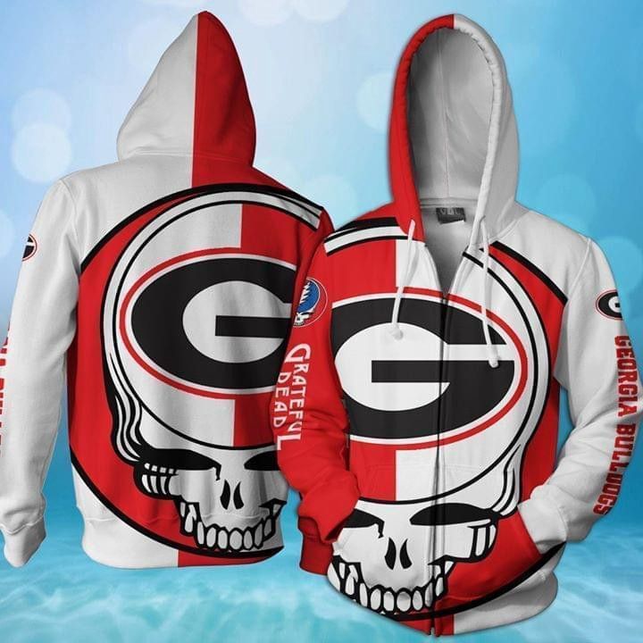 Grateful Dead Georgia Bulldogs Bolt Skull Pullover And Zip Pered Hoodies Custom 3D Graphic Printed 3D Hoodie All Over Print Hoodie For Men For Women - 61260d90d0ee Grateful Dead Georgia Bulldogs Bolt Skull Pullover And Zip Pered Hoodies Custom 3D Graphic Printed 3D Hoodie All Over Print Hoodie For Men For Women - 61260d90d0ee