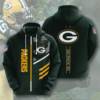 Green Bay Packers 3D Hoodie - 00b72c1bfe84