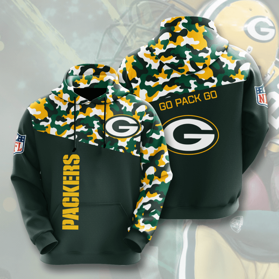 Green Bay Packers 3D Hoodie - 66516fbb3949 Green Bay Packers 3D Hoodie - 66516fbb3949