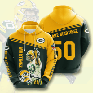 Green Bay Packers 3D Hoodie - 8c4f867eeab1
