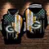 Green Bay Packers 3D Printed Hoodie/Zipper Hoodie - 1e3e8bd50174