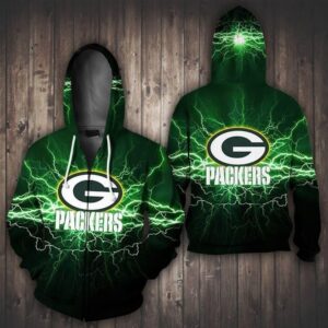 Green Bay Packers 3D Printed Hoodie/Zipper Hoodie - 27c00a75e47d