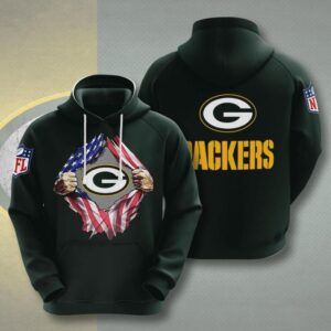 Green Bay Packers 3D Printed Hoodie/Zipper Hoodie - 5d40190f07ee