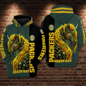 Green Bay Packers 3D Printed Hoodie/Zipper Hoodie - 91d274221cff