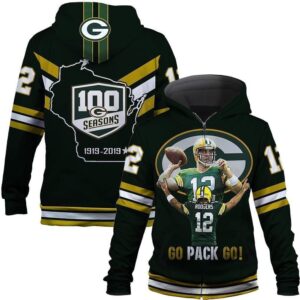 Green Bay Packers 3D Printed Hoodie/Zipper Hoodie - 94a98ae53206