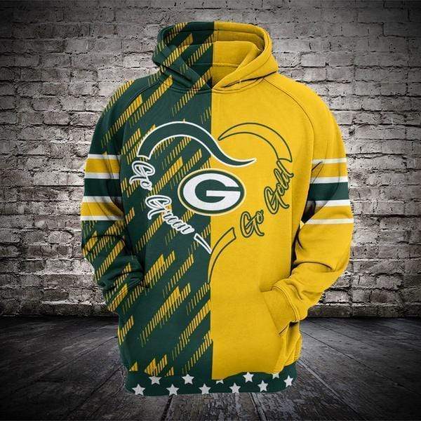 Green Bay Packers 3D Printed Hoodie/Zipper Hoodie - d250b3723e80 Green Bay Packers 3D Printed Hoodie/Zipper Hoodie - d250b3723e80