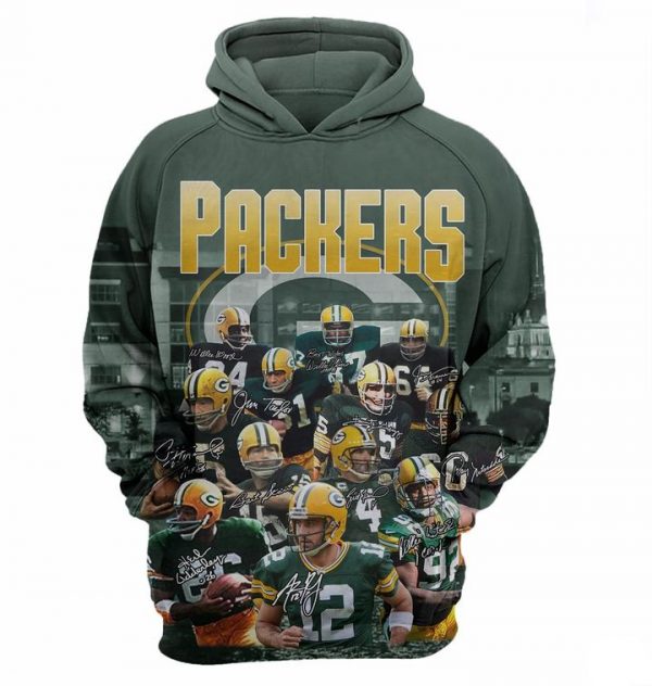 Green Bay Packers 3D Printed Hoodie/Zipper Hoodie - f06ac37f08f5 Green Bay Packers 3D Printed Hoodie/Zipper Hoodie - f06ac37f08f5