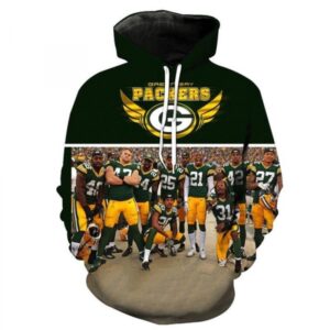 Green Bay Packers Awesome Green Pullover And Zippered Hoodies Custom 3D Green Bay Packers Graphic Printed 3D Hoodie All Over Print Hoodie For Men For Women - f00f181671cb