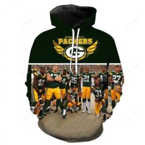 Green Bay Packers Awesome Green Pullover And Zippered Hoodies Custom 3d Green Bay Packers Graphic Printed 3d Hoodie All Over Print Hoodie For Men For Women - e9bf548c4dce