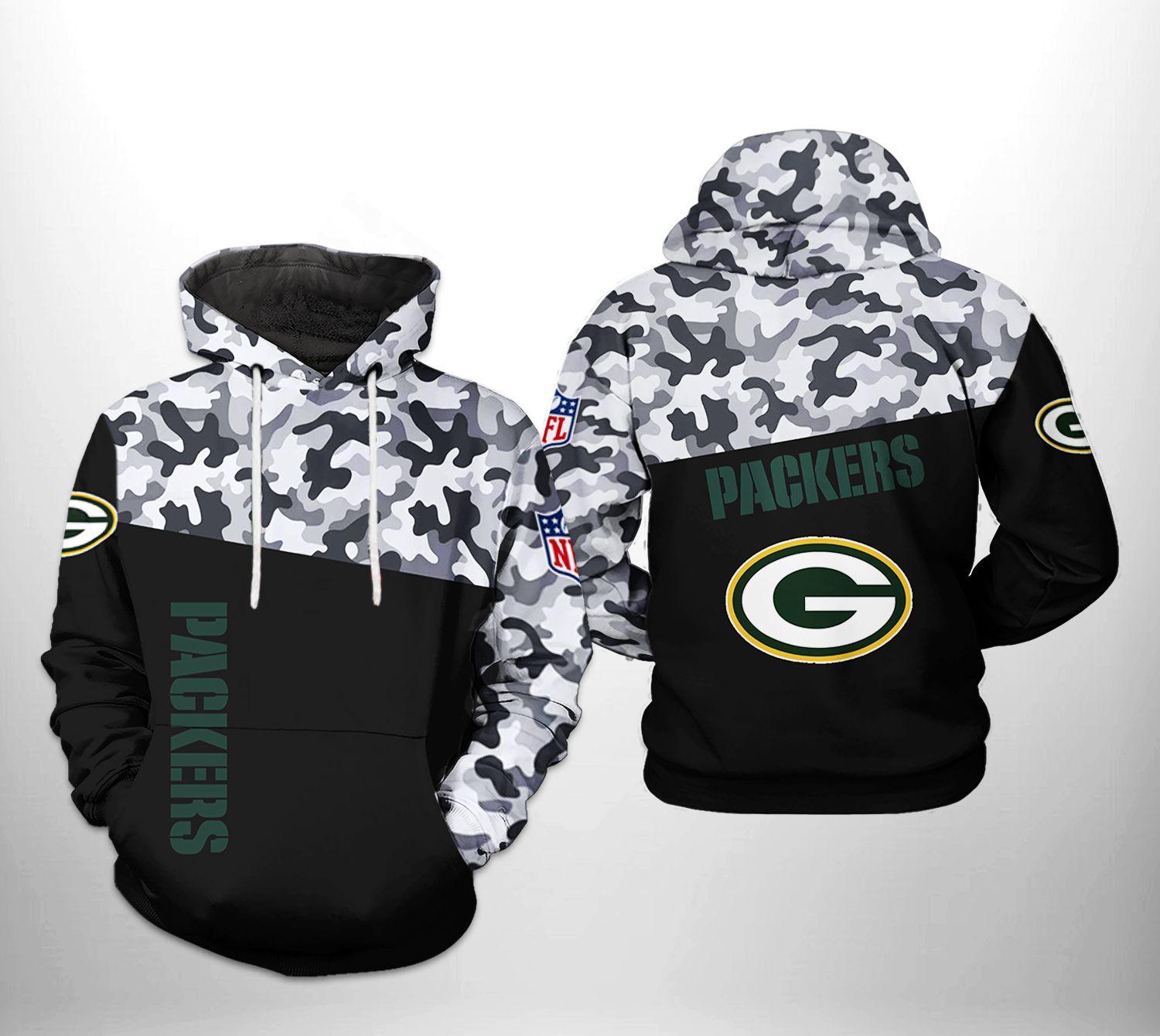 Green Bay Packers NFL Camo Veteran Team 3D Printed Hoodie/Zipper Hoodie - 3a4ee850c114 Green Bay Packers NFL Camo Veteran Team 3D Printed Hoodie/Zipper Hoodie - 3a4ee850c114