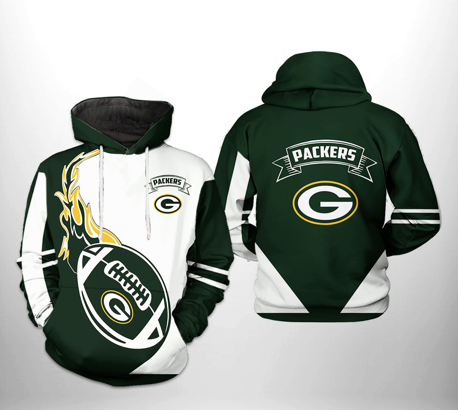 Green Bay Packers NFL Classic 3D Printed Hoodie/Zipper Hoodie - ffa5c05ff8aa Green Bay Packers NFL Classic 3D Printed Hoodie/Zipper Hoodie - ffa5c05ff8aa