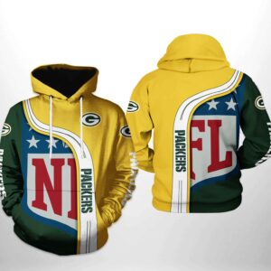 Green Bay Packers NFL Team 3D Printed Hoodie/Zipper Hoodie - 32313495f688