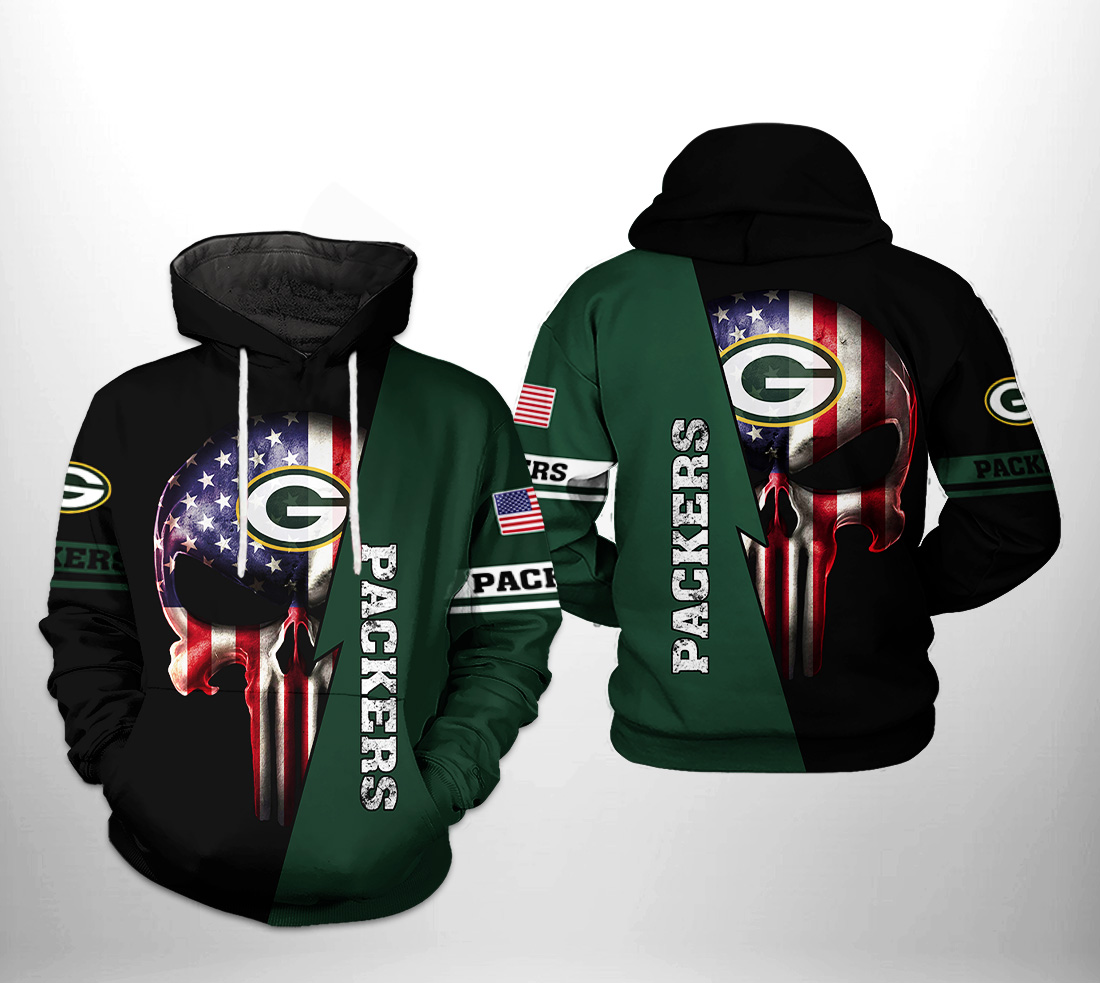 Green Bay Packers NFL US Flag Skull Team 3D Printed Hoodie/Zipper Hoodie - 99547c268e3d Green Bay Packers NFL US Flag Skull Team 3D Printed Hoodie/Zipper Hoodie - 99547c268e3d