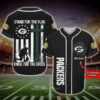 Green Bay Packers Nfl Custom Name Baseball Jersey