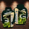 Green Bay Packers Nfl Football Fire Green 3d Hoodie For Men For Women Green Bay Packers All Over Printed Hoodie. Green Bay Packers 3d Full Printing Shirt - 90affb7d74c5
