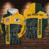 Green Bay Packers Nfl Football Flag American Anniversary 3d Hoodie For Men For Women Green Bay Packers All Over Printed Hoodie. Green Bay Packers 3d Shirt - 42acc9d8fc2c