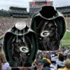 Green Bay Packers Nfl Football Skull Hold Logo 3D Hoodie Sweatshirt For Fans Men Women Green Bay Packers All Over Printed Hoodie. Green Bay Packers 3D Full Printing Shirt - fcdbffbd8da2