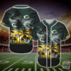 Green Bay Packers Nfl Palm Tree Baseball Jersey