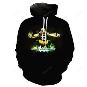 Green Bay Packers Unique Black Pullover And Zippered Hoodies Custom 3d Green Bay Packers Graphic Printed 3d Hoodie All Over Print Hoodie For Men For Women - 7860e546c9ac