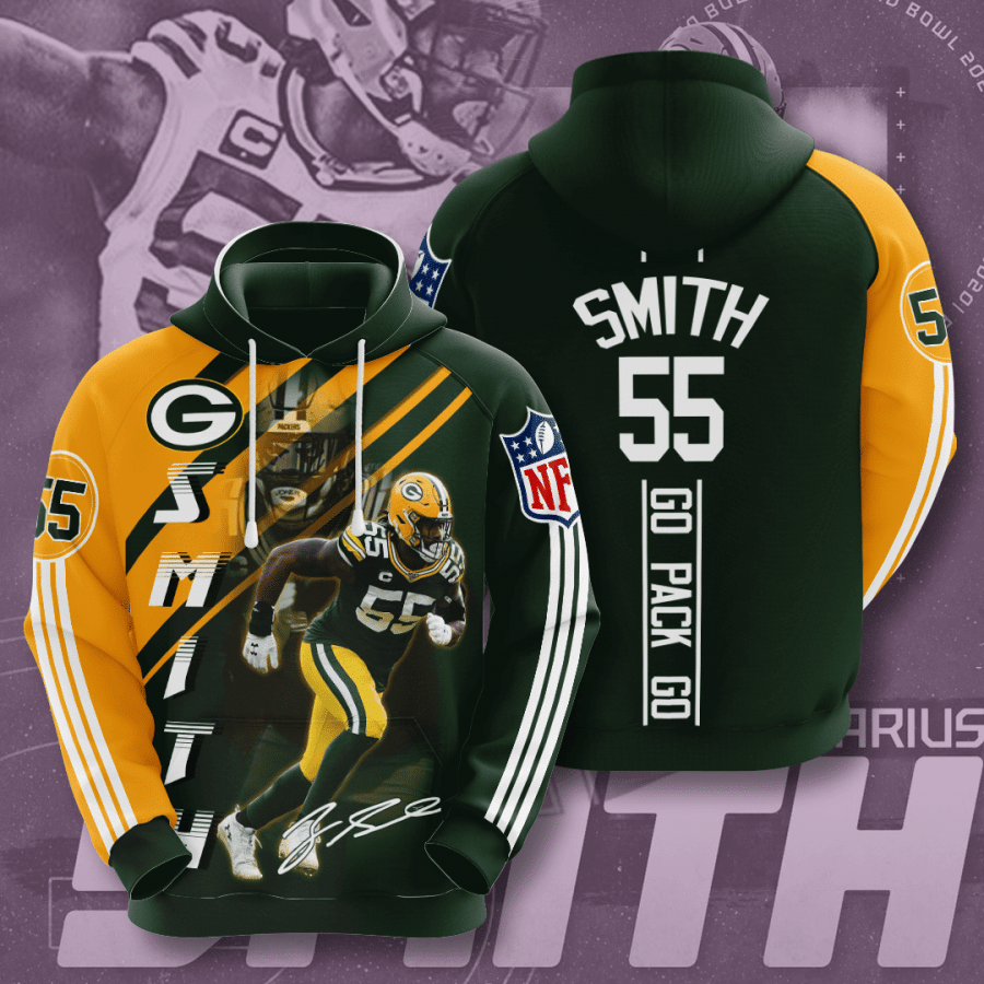 Green Bay Packers Zadarius Smith 3D Hoodie For Men For Women All Over Printed Hoodie - e57515b637f2 Green Bay Packers Zadarius Smith 3D Hoodie For Men For Women All Over Printed Hoodie - e57515b637f2