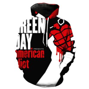 Green Day Band 3D Printed Hoodie/Zipper Hoodie - be48992c7695