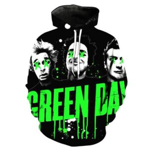 Green Day Band 3D Printed Hoodie/Zipper Hoodie - be4a136eab07