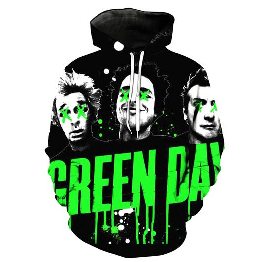 Green Day Band 3D Printed Hoodie/Zipper Hoodie - be4a136eab07 Green Day Band 3D Printed Hoodie/Zipper Hoodie - be4a136eab07