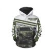 Green Jeep 3D Hoodie For Men For Women All Over Printed Hoodie - d86b76d6a1b5