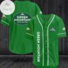 Green Mountain Coffee Roasters Logo Baseball Jersey Shirt