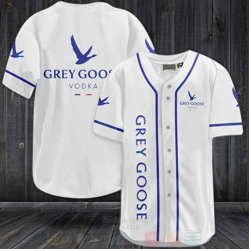 Grey Goose Baseball Jersey Shirt Grey Goose Baseball Jersey Shirt