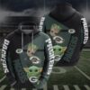 Groot And Baby Yoda Green Bay Packers 3D Hoodie Sweatshirt For Fans Men Women All Over Printed Hoodie - bccfe1440dc7