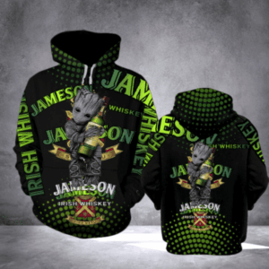 Groot And Jameson Irish Whiskey Pullover And Zip Pered Hoodies Custom 3D Graphic Printed 3D Hoodie All Over Print Hoodie For Men For Womenhoodie - 5d2992a6649f