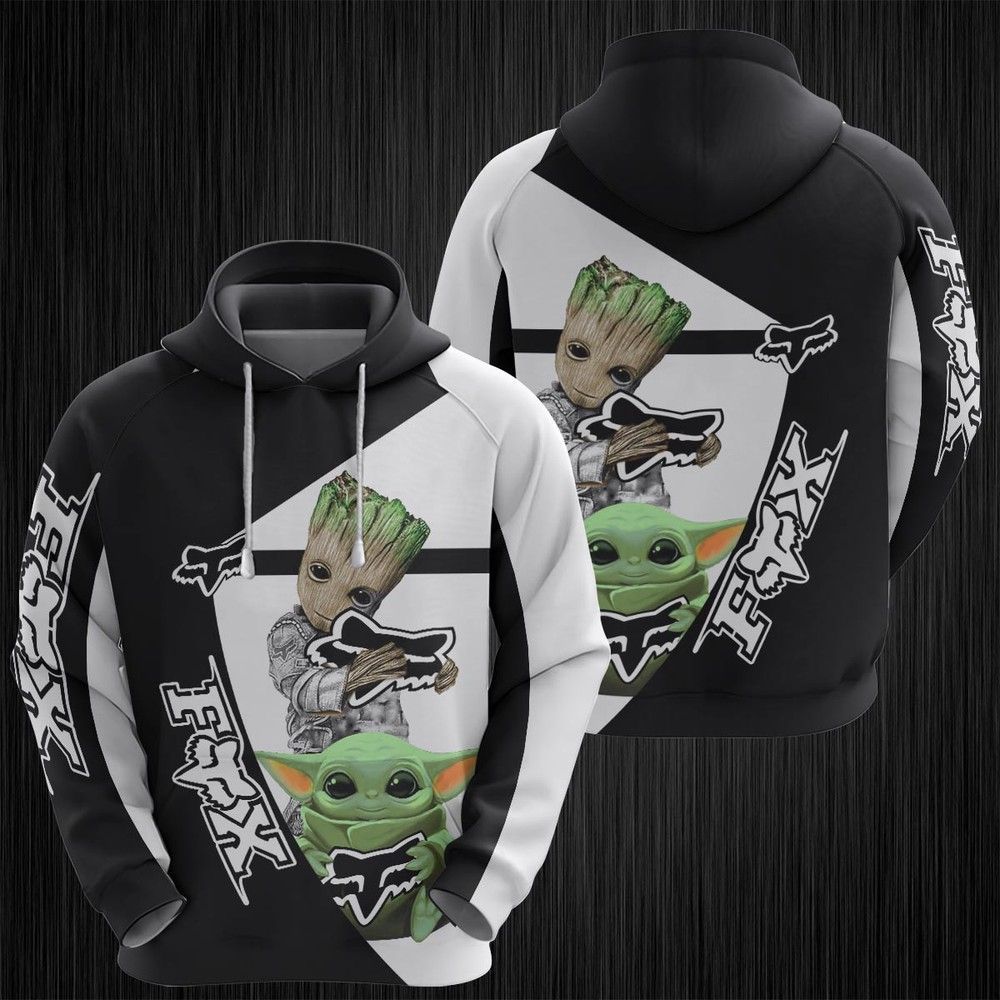 Groot Fox Baby Yoda 3D Hoodie For Men For Women All Over Printed Hoodie - 4408cf1f38d1 Groot Fox Baby Yoda 3D Hoodie For Men For Women All Over Printed Hoodie - 4408cf1f38d1