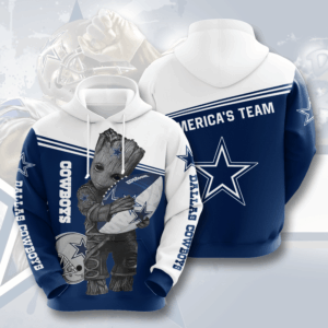 Groot Hold DALLAS COWBOYS 3D Hoodie For Men For Women All Over Printed Hoodie - 270456dd6dc2