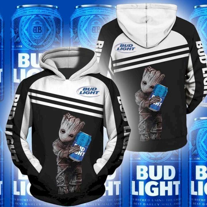 Groot Hug Bud Light Pullover And Zippered Hoodies Custom 3D Graphic Printed 3D Hoodie All Over Print Hoodie For Men For Women - 6311762322be Groot Hug Bud Light Pullover And Zippered Hoodies Custom 3D Graphic Printed 3D Hoodie All Over Print Hoodie For Men For Women - 6311762322be