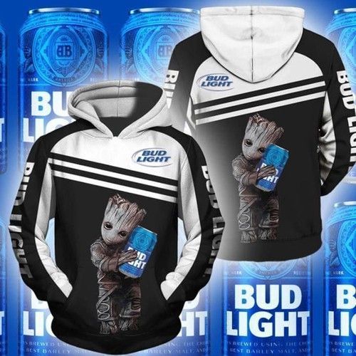 Groot Hug Bud Light Pullover And Zippered Hoodies Custom 3d Graphic Printed 3d Hoodie All Over Print Hoodie For Men For Women - a5a8b5054825 Groot Hug Bud Light Pullover And Zippered Hoodies Custom 3d Graphic Printed 3d Hoodie All Over Print Hoodie For Men For Women - a5a8b5054825