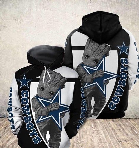 Groot Hug Dallas Cowboys Nfl Fan Pullover And Zippered Hoodies Custom 3d Dallas Cowboys Graphic Printed 3d Hoodie All Over Print Hoodie For Men For Women - ab885da5f8e2 Groot Hug Dallas Cowboys Nfl Fan Pullover And Zippered Hoodies Custom 3d Dallas Cowboys Graphic Printed 3d Hoodie All Over Print Hoodie For Men For Women - ab885da5f8e2