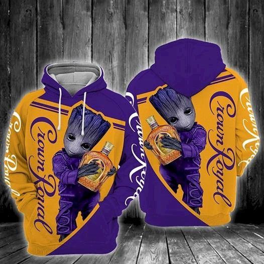 Groot Hugs Crown Royal Pullover And Zippered Hoodies Custom 3D Graphic Printed 3D Hoodie All Over Print Hoodie For Men For Women - 19f9ccd7e08c Groot Hugs Crown Royal Pullover And Zippered Hoodies Custom 3D Graphic Printed 3D Hoodie All Over Print Hoodie For Men For Women - 19f9ccd7e08c