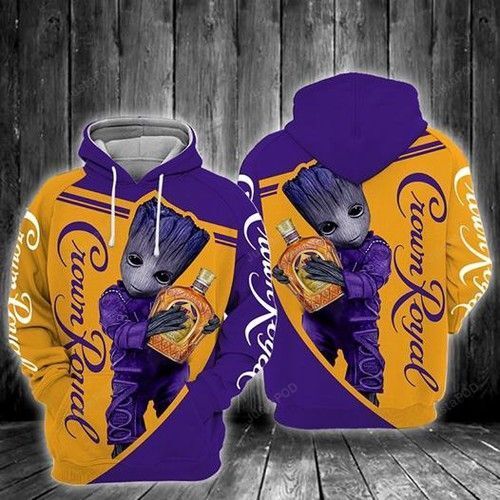 Groot Hugs Crown Royal Pullover And Zippered Hoodies Custom 3d Graphic Printed 3d Hoodie All Over Print Hoodie For Men For Women - 913bbd092dc3 Groot Hugs Crown Royal Pullover And Zippered Hoodies Custom 3d Graphic Printed 3d Hoodie All Over Print Hoodie For Men For Women - 913bbd092dc3