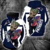 Groot Hugs New England Patriots Pullover And Zippered Hoodies Custom 3d Graphic Printed 3d Hoodie All Over Print Hoodie For Men For Women - d1db1c5de237