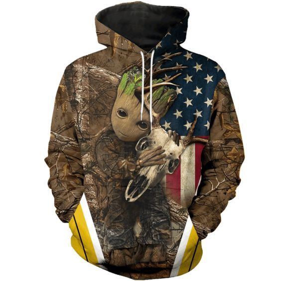 Groot Skull Deer Camo Deer Hunting 3D Hoodie For Men For Women All Over Printed Hoodie - 39d4fc2be0d0 Groot Skull Deer Camo Deer Hunting 3D Hoodie For Men For Women All Over Printed Hoodie - 39d4fc2be0d0