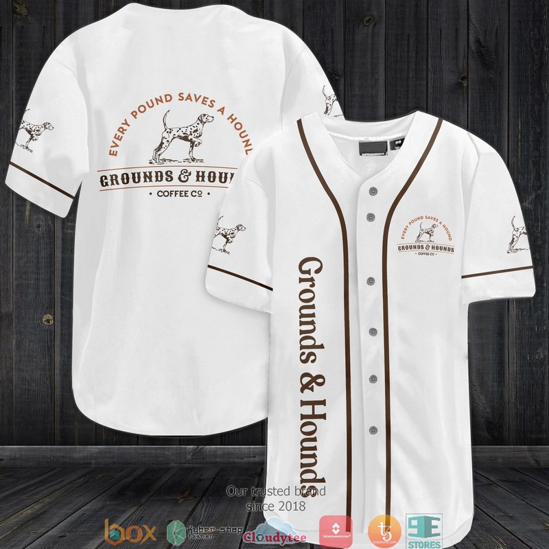Grounds And Hounds Baseball Jersey Shirt Grounds And Hounds Baseball Jersey Shirt