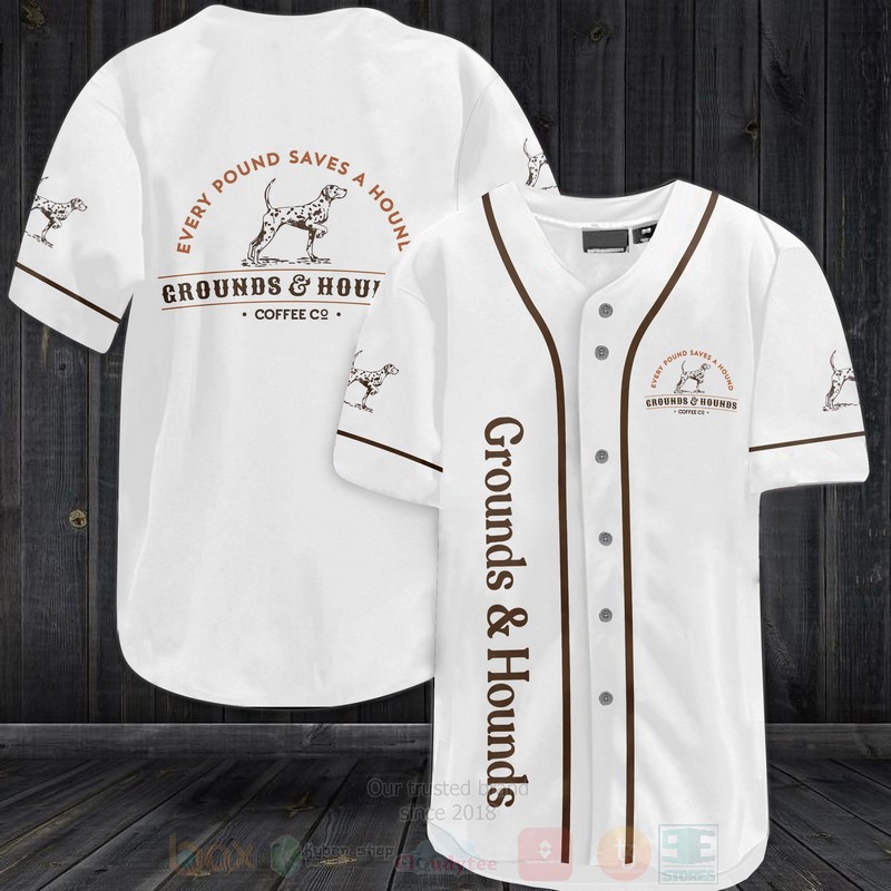 Grounds & Hounds Baseball Jersey Shirt Grounds & Hounds Baseball Jersey Shirt