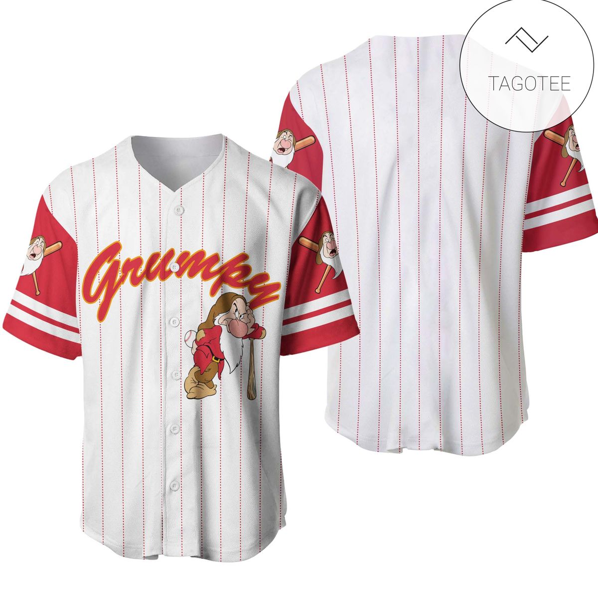 Grumpy Disney Gift Baseball Jersey Grumpy Disney Gift Baseball Jersey