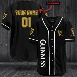 Guinness 1759 Personalized Baseball Jersey