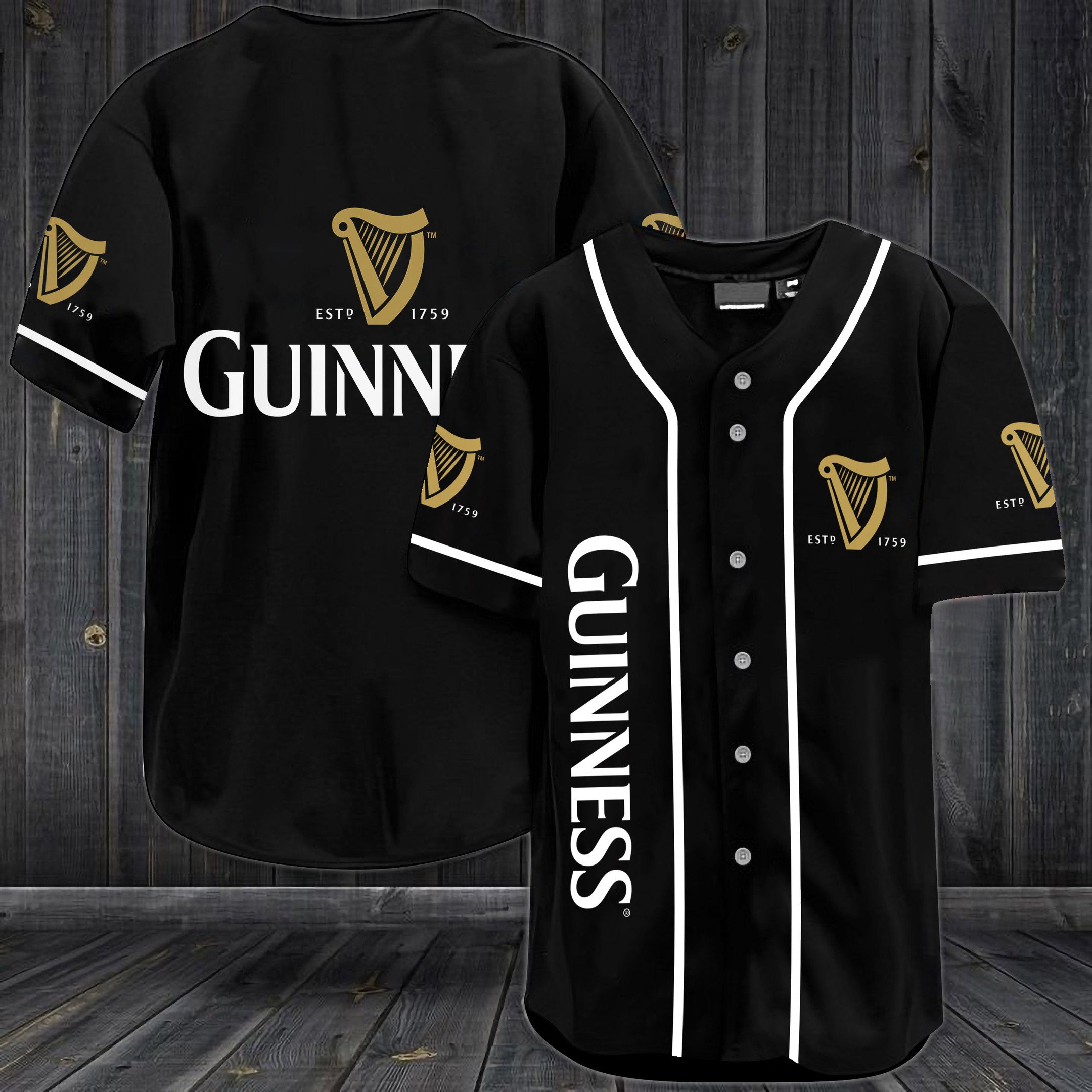 Guinness Baseball Jersey Guinness Baseball Jersey