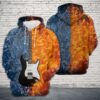 Guitar 3D Printed Hoodie/Zipper Hoodie - 18977c0e83e9