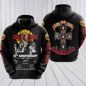 Guns N Roses Pullover And Zip Pered Hoodies Custom 3D Guns N Roses Graphic Printed 3D Hoodie All Over Print Hoodie For Men For Women - 6b4883c100a9