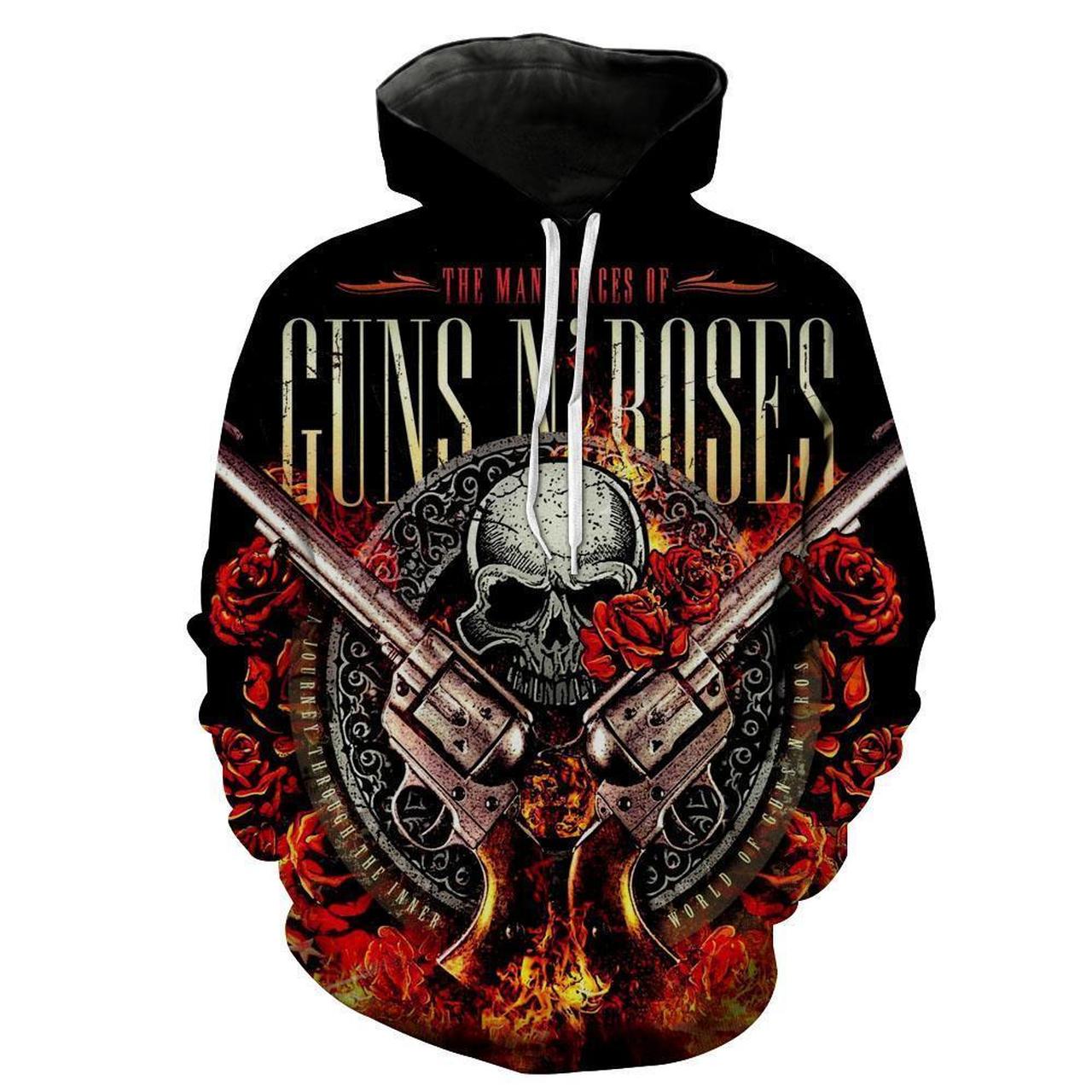 GunsNRoses 3D Printed Hoodie/Zipper Hoodie - 0a2518d9409b GunsNRoses 3D Printed Hoodie/Zipper Hoodie - 0a2518d9409b