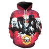 GunsNRoses 3D Printed Hoodie/Zipper Hoodie - a8b770cab2f3